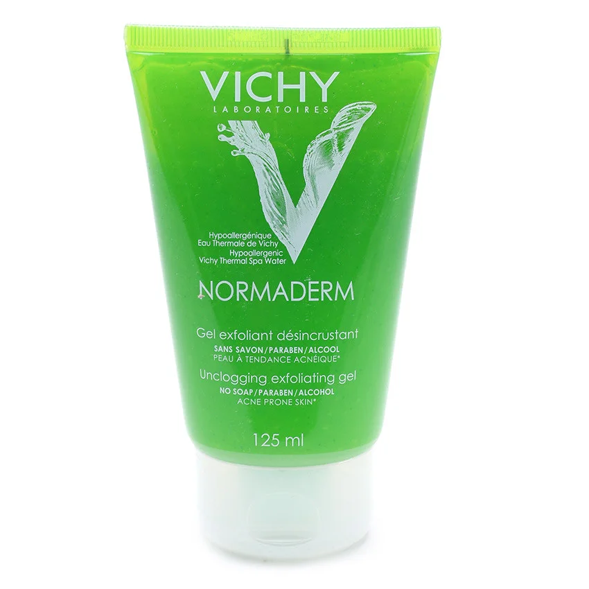 Gel rửa mặt ngừa mụn Vichy Normaderm Daily Exfoliating Cleansing Gel