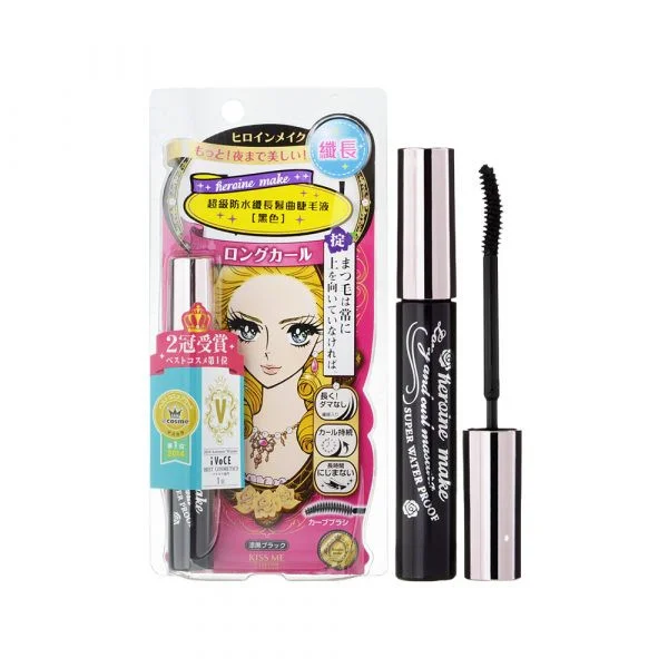 Chuốt mi kiss me Heroine Make Long & Curl Mascara