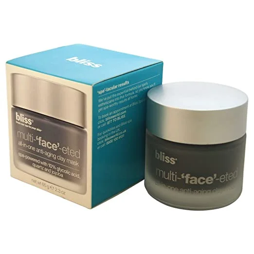 Bliss Multi Face Eted All In One Anti Aging Clay Mask Singles