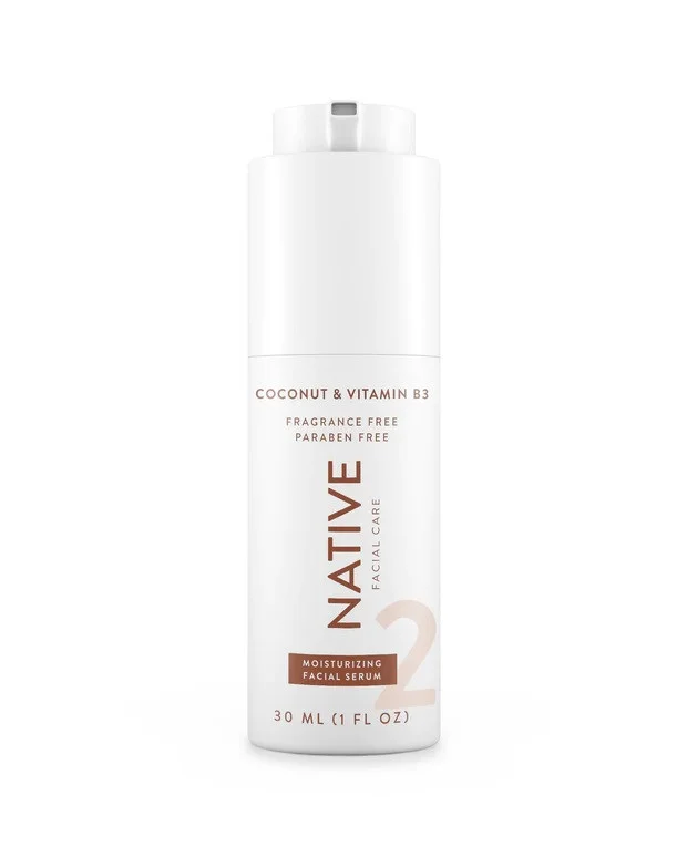 Native Moisturizing Facial Serum Coconut & Vitamin B3