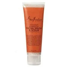 Sữa rửa mặt SheaMoisture Coconut & Hibiscus Facial Wash & Scrub