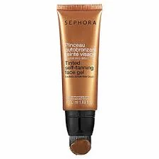 Kem dưỡng nhuộm nâu da Sephora Tinted Self Tanning Face Gel