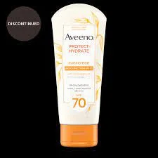 Aveeno Protect Hydrate Lotion Sunscreen with Broad Spectrum SPF 70