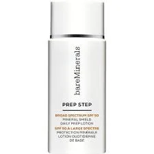 Bareminerals Prep Step Broad Spectrum SPF 50 Mineral Shield Daily Prep Lotion
