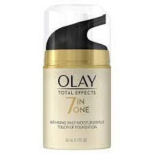 Olay CC Cream Total Effects Daily Moisturizer Touch of Foundation