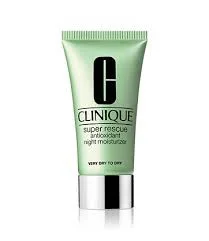 Kem dưỡng ẩm clinique Super Rescue Antioxidant Night Moisturizer for Very Dry to Dry Skin