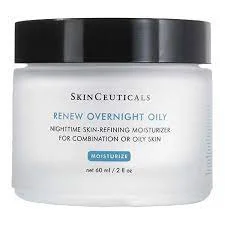 SkinCeuticals Renew Overnight Oily Nighttime Skin Refining Moisturizer for Normal or Oily Skin