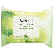 Aveeno Positively Radiant Makeup Removing Wipes