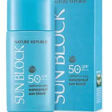 Kem chống nắng nature republic California Aloe Waterproof Sunblock