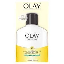 Kem dưỡng cho da nhạy cảm Olay Complete All Day Moisturizer with Sunscreen Broad Spectrum SPF 15 Sensitive