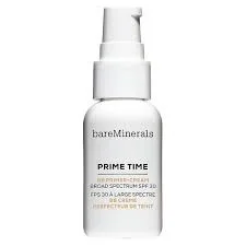 Bareminerals Prime Time BB Primer Cream Daily Defense Broad Spectrum SPF 30