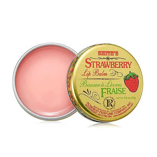 Rosebud Perfume Co. Smith's Strawberry Lip Balm Tin