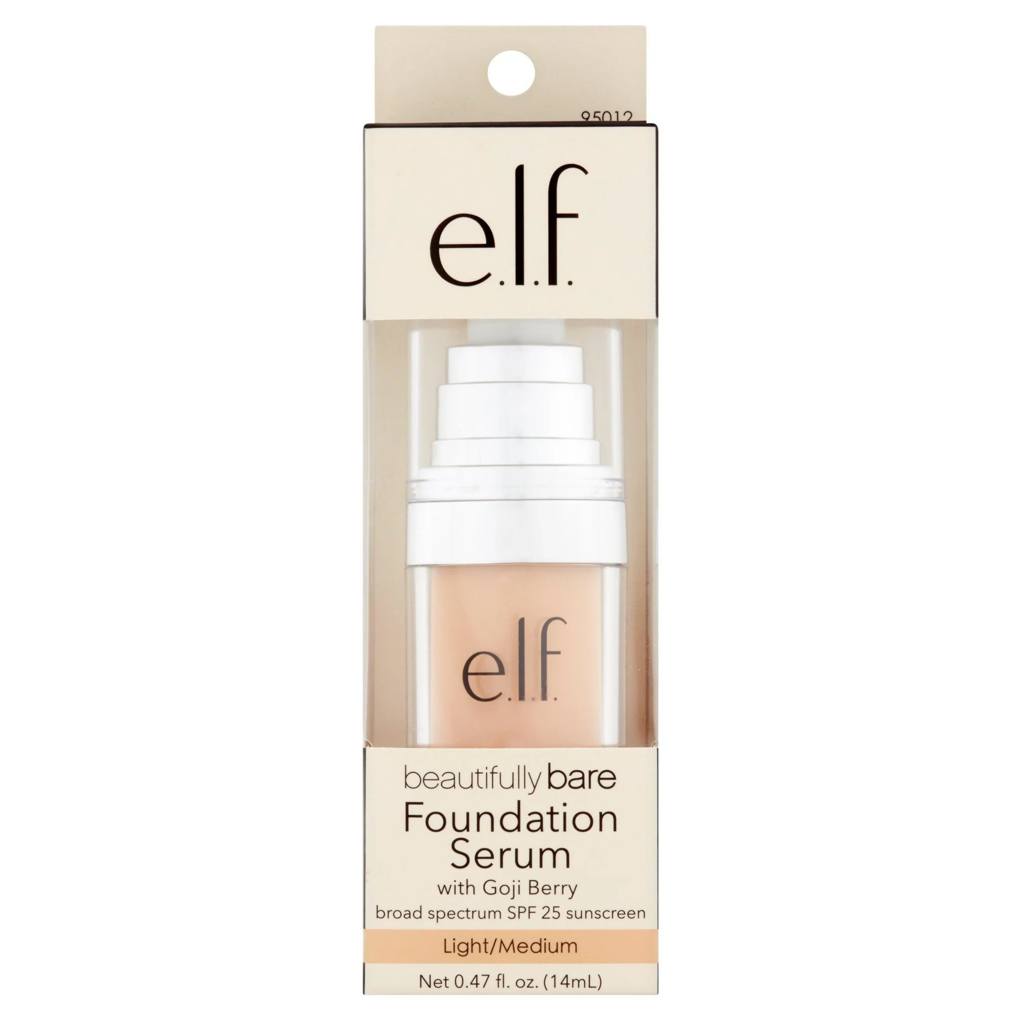 Kem nền chứa tinh chất làm mướt da Elf Cosmetics Beautifully Bare Foundation Serum