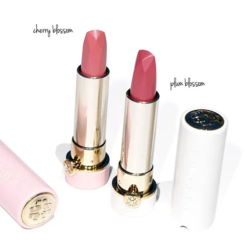 Son Tatcha màu Cherry Blossom Silk Lipstick