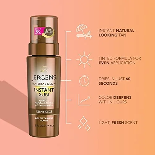 Jergens Natural Glow Instant Sun Mousse