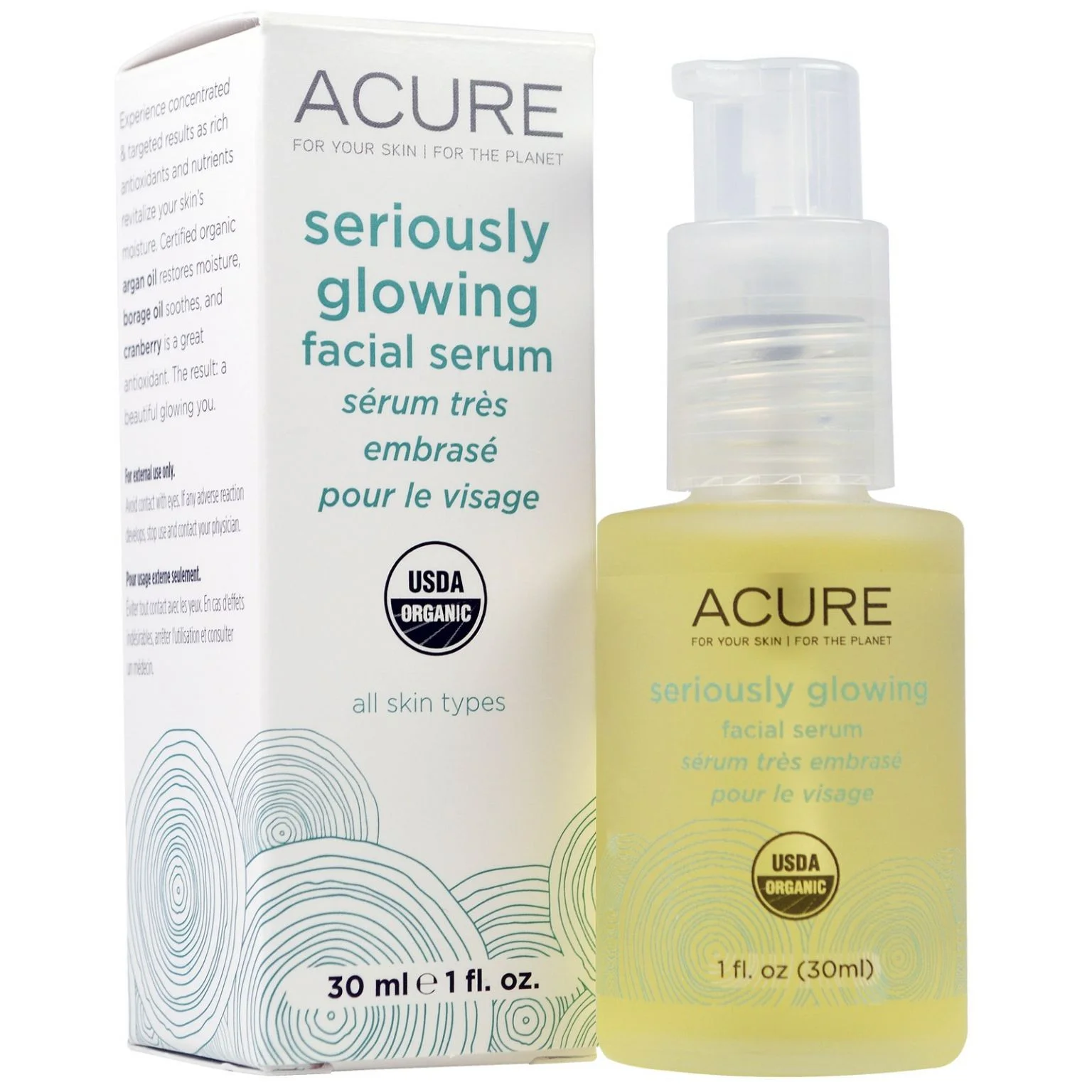 Acure Organics Seriously Glowing Facial Serum