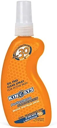 KINeSYS Kids SPF 30 Alcohol Free Sunscreen Spray