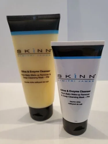 Skinn by Dimitri James Olive & Enzyme Rich Balm Cleanser and Deep Cleansing Mask–PM