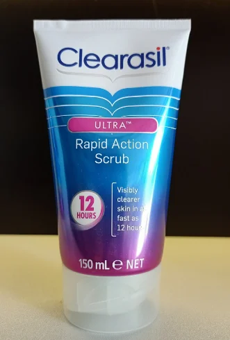 Clearasil Ultra Acne Medication Rapid Action Face Scrub