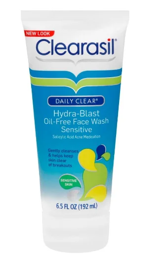Sữa rửa mặt Clearasil Daily Clear Hydra Blast Oil Free Daily Face Wash Sensitive