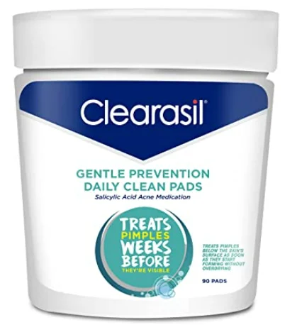 Miếng lau Clearasil Daily Clear Hydra Blast Oil Free Pads