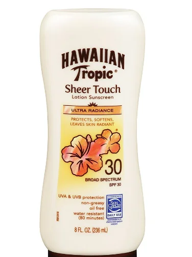 Hawaiian Tropic Sheer Touch Sunscreen Lotion SPF 30