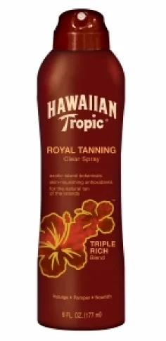 Hawaiian Tropic Royal Tanning Clear Spray