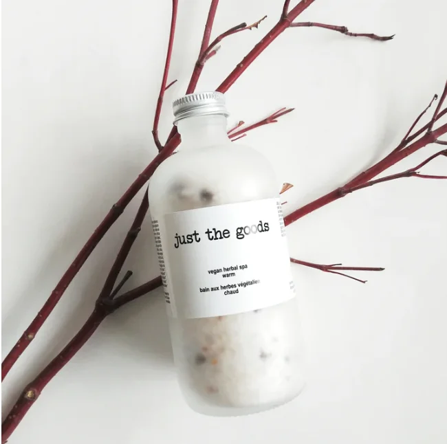Just the Goods vegan herbal spa warm