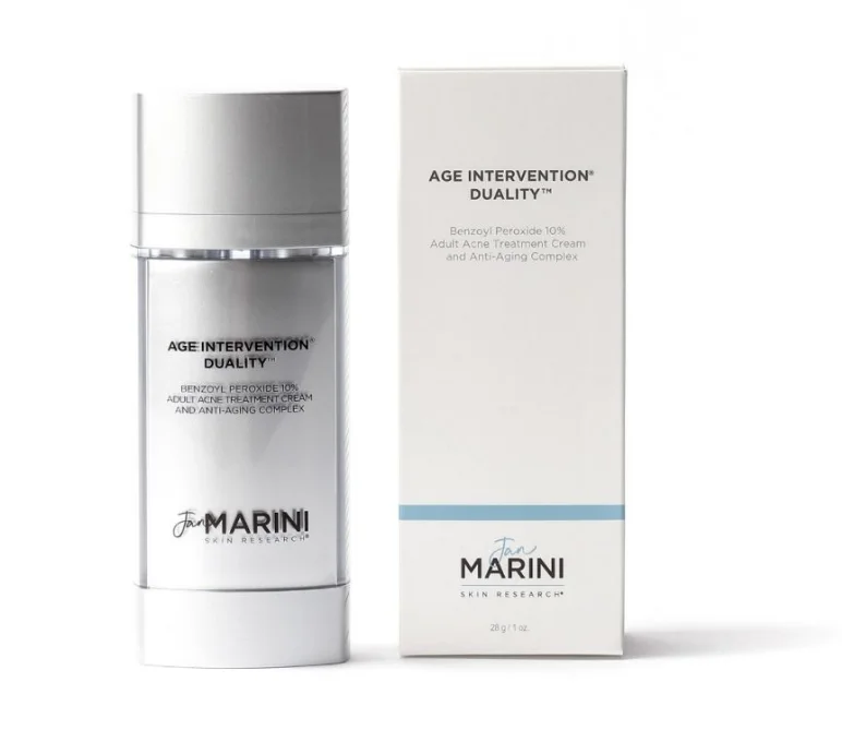 Jan Marini Skin Research Age Intervention Duality Anti Acne Cream & Anti Aging Face Cream