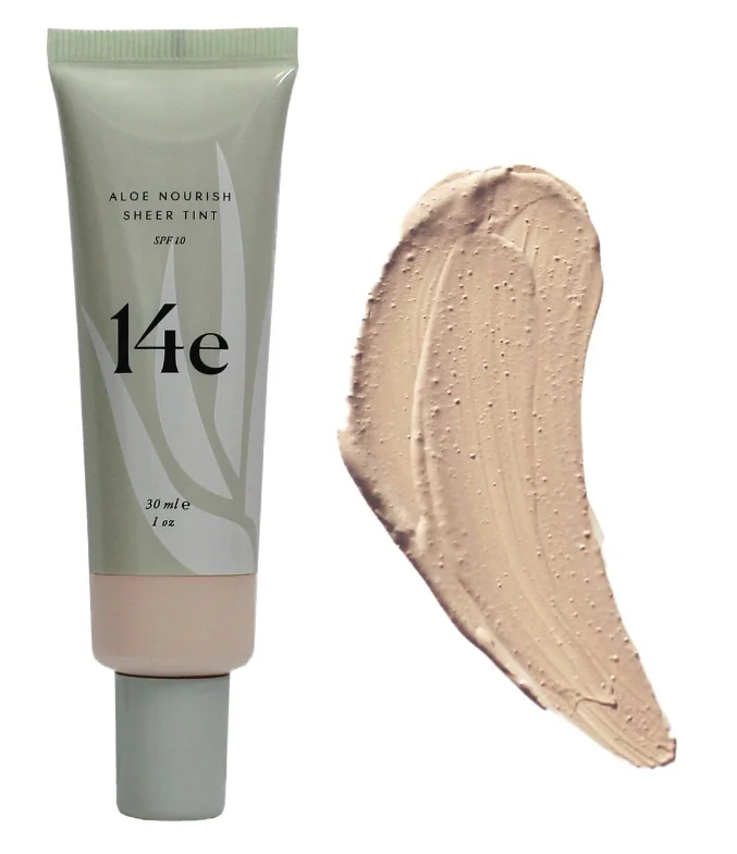 Kem nền nha đam 14e Cosmetics Aloe Nourish Sheer Tint