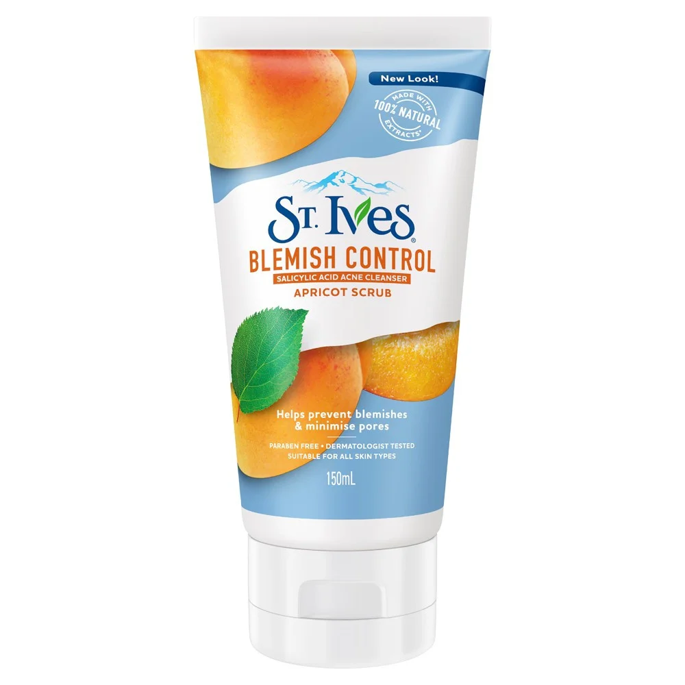 St Ives Apricot Scrub Blemish & Blackhead Control