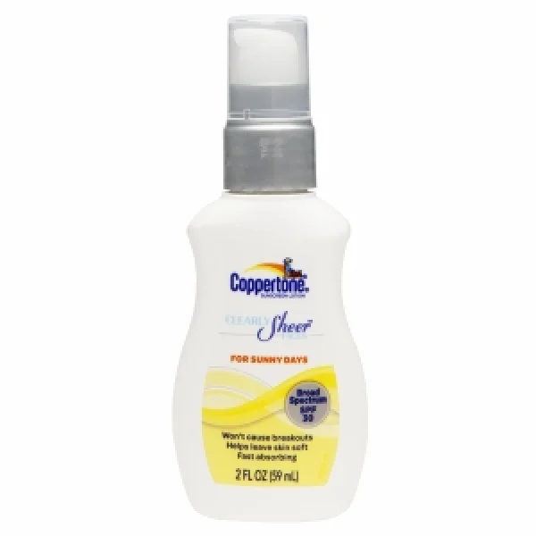 Sữa chống nắng Coppertone Clearly Sheer for Sunny Days Sunscreen Body Lotion SPF 30