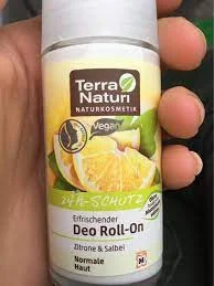 Khử mùi Terra Naturi Deo Roll On Zitrone & Salbei