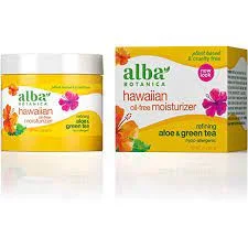 Alba Botanica Hawaiian Oil Free Moisturizer Refining Aloe & Green Tea