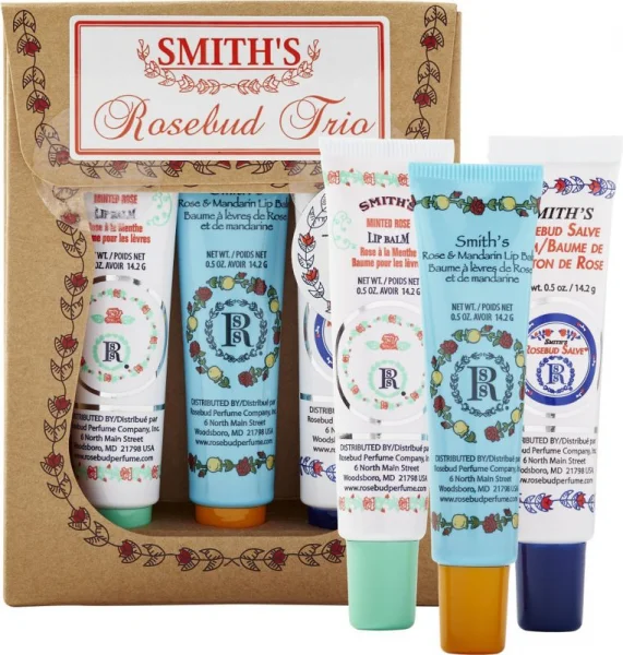 Rosebud Perfume Co. Lip Balm Trio