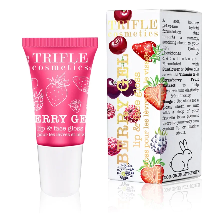Trifle Cosmetics Berry Gel Lip and Face Gloss