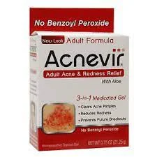 Acnevir Adult Acne & Redness Relief Gel