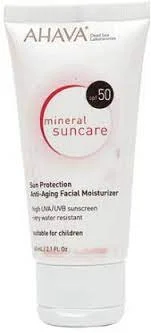 AHAVA Sun Protection Anti Aging Facial Moisturizer SPF 50