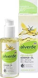 Alverde Naturkosmetik Körperöl Cellulite Bio Zitrone Bio Rosmarin