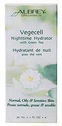 Aubrey Organics Vegecell Nighttime Hydrator with Green Tea