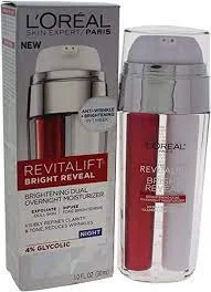 L'Oreal Paris Revitalift Bright Reveal Dual Overnight Moisturizer