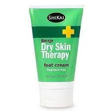 Shikai Borage Dry Skin Therapy Foot Cream Fragrance Free