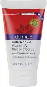 DERMA E Anti Wrinkle Vitamin A Glycolic Scrub