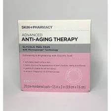 Skin + Pharmacy Advanced Anti Aging Therapy Glycolic Peel Pads