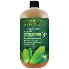Sữa rửa mặt giảm mụn Desert Essence Thoroughly Clean Face Wash with Organic Tea Tree Oil and Awapuhi