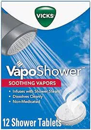 Vicks Soothing Vaposhower Tablets