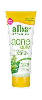 Alba Botanica Acnedote Face & Body Scrub