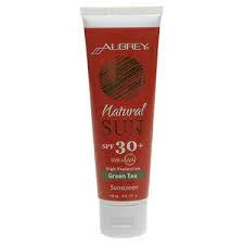 Aubrey Organics Natural Sun SPF 30 Green Tea