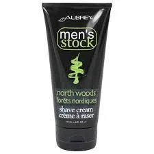 Aubrey Organics Men’s Stock North Woods Shave Cream