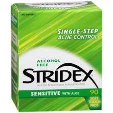 Stridex Daily Care Acne Pads with Salicylic Acid Sensitive with Aloe
